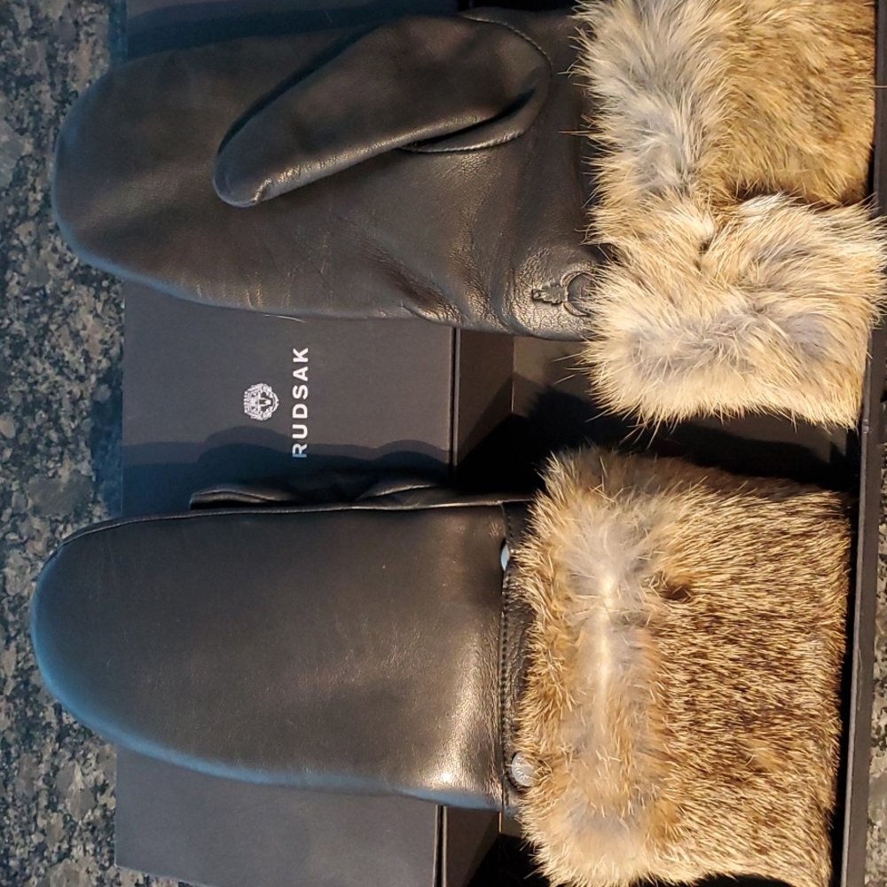 RUDSAK Leather mitts